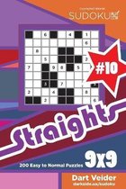 Sudoku Straights - 200 Easy to Normal Puzzles 9x9 (Volume 10)