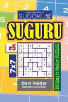 Sudoku Suguru - 200 Easy to Medium Puzzles 7x7 (Volume 5)