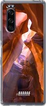 Sony Xperia 5 II Hoesje Transparant TPU Case - Sunray Canyon #ffffff