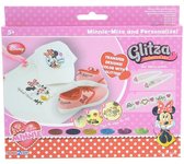 SALE - Disney Minnie mouse maak je eigen glitter stickers - knutselen meisjes / jongens - mickey mouse - figuren - speelgoed - Viros