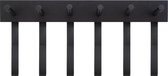 Hook Me Up 6 Black Coat Rack 60cm / 23.6 in