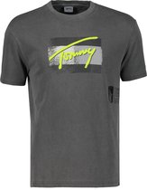 Tommy Jeans T-shirt - Slim Fit - Antraciet - XXL