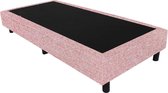 Bedworld Boxspring 80x210 - Tweedlook - Licht roze (M61)