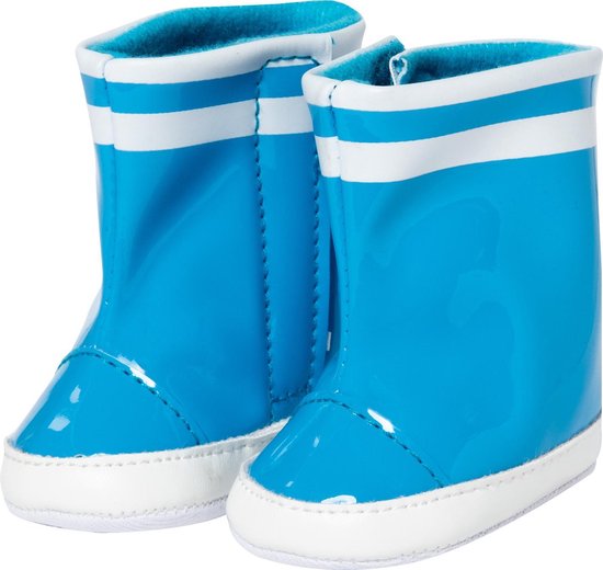 Foto: Heless poppenlaarzen junior 38 45 rubber blauw wit