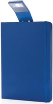Xd Collection Notitieboek Met Led Leeslamp Blauw A5