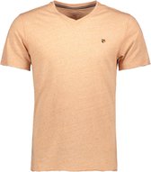Jack & Jones T-shirt Jprmaxwell Blu. Tee V-neck 12152563 Apricot Brandy/reg Mannen Maat - S