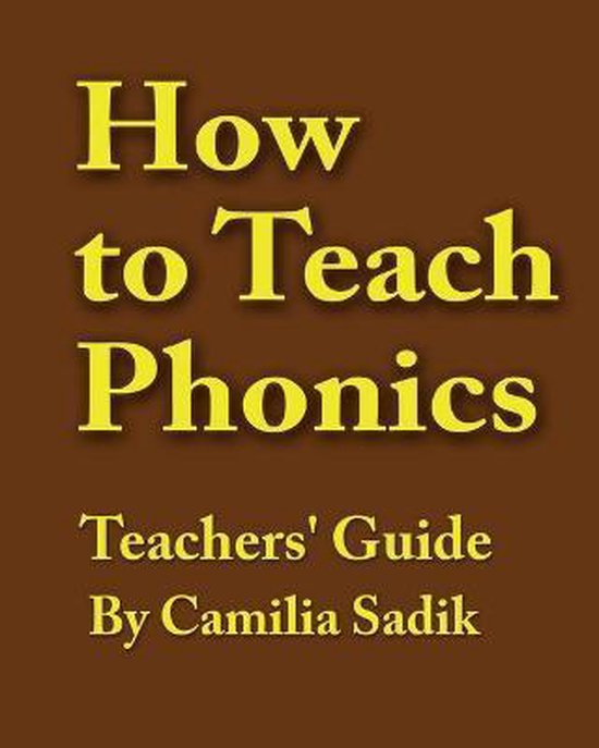 How to Teach Phonics - Teachers' Guide - cover