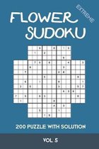 Flower Sudoku extreme 200 Puzzle with solution Vol 5