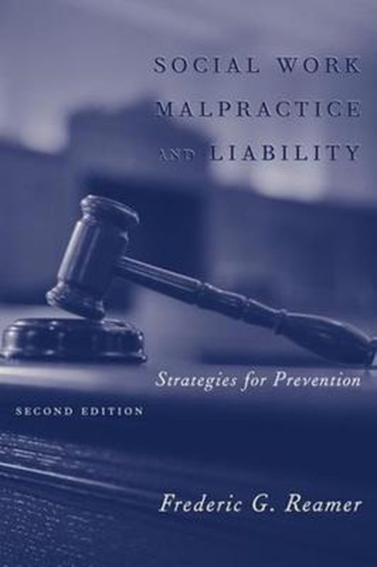 Social Work Malpractice and Liability - cover