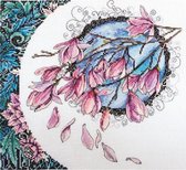 Borduurpakket SPRING LACE - LENTE KANT - ABRIS ART - 26 x 25 cm