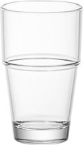 Glazen - Plastic - Onbreekbaar - 6 stuks - 350 ml