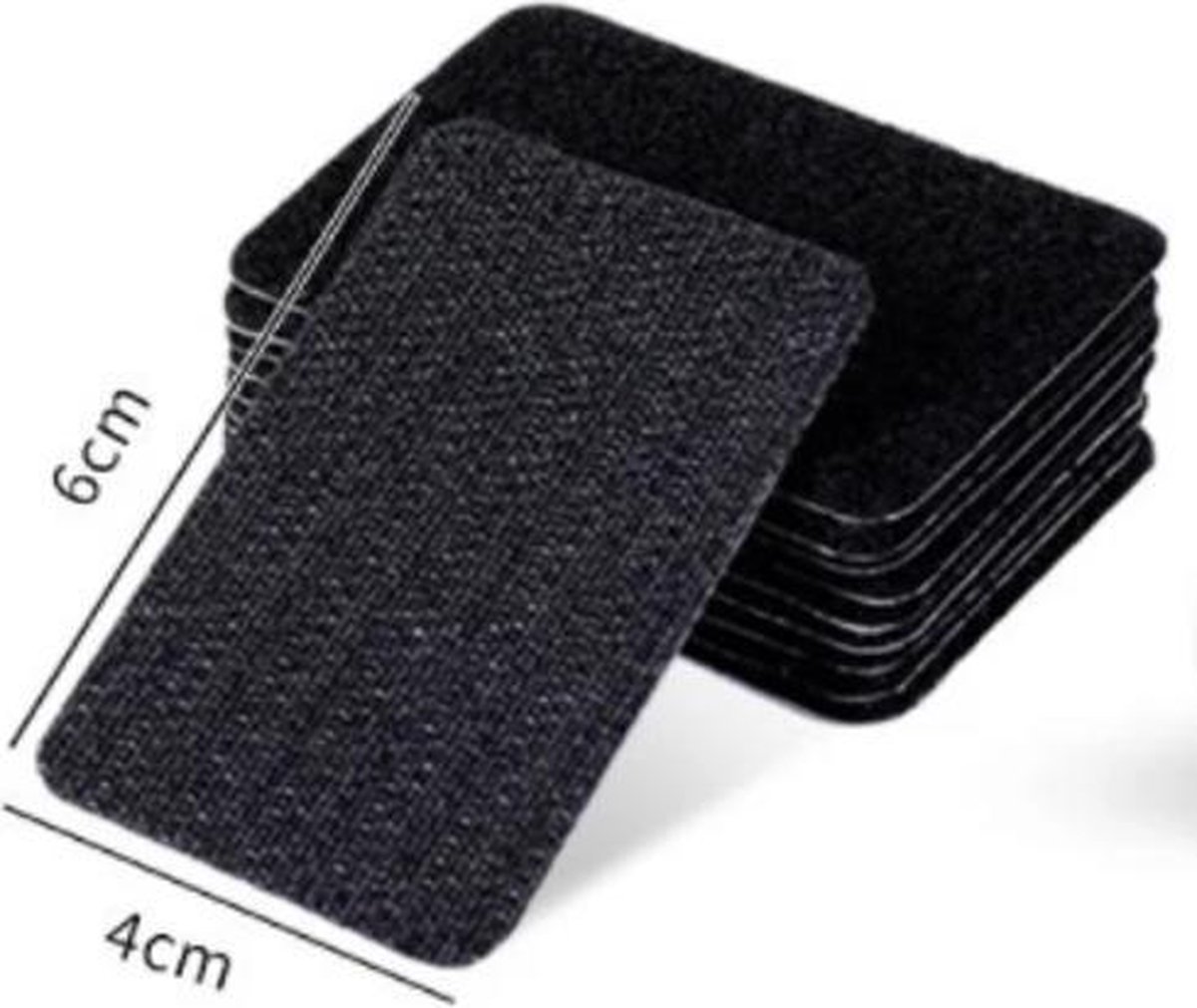 Filzada® 5m Klittenband Zelfklevend Zwart 50mm Breed – Klittenband Tape Dubbelzijdig Zelfklevend Extra Sterk