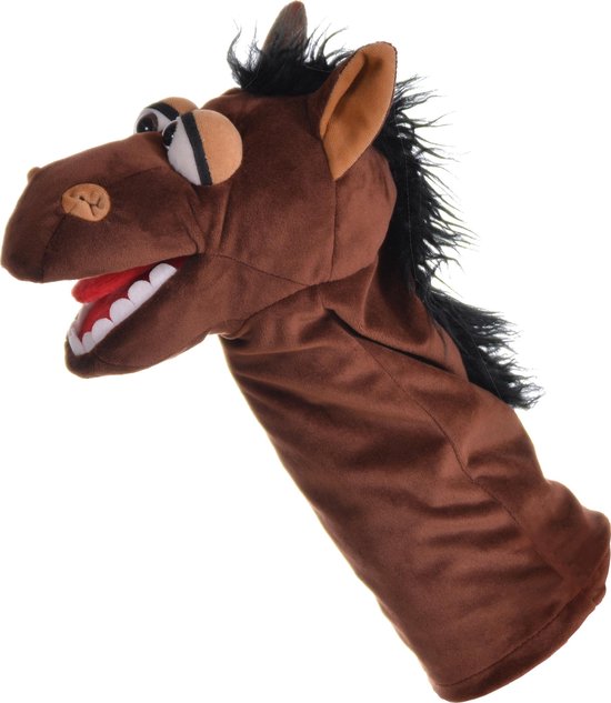 bevel Narabar Ziek persoon Living Puppets handpop dier Fred Jonathan paard 36cm | bol.com