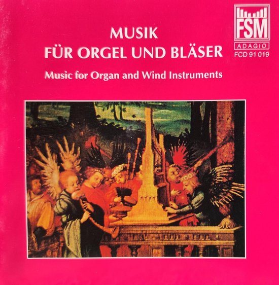 Musik für Orgel und Bläser - Music organ & wind instruments - Muziek voor orgel en blaasinstrumenten / Franz Haselböck Barok orgel Herzogenburg / Hoorn - Trompet - Hobo - Fluit / Krebs - Tag - Hertel - Kauffmann - Homilius / CD Instrumentaal Klassiek