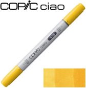 Copic Ciao markeerstift 1 stuk(s) Beitel/penseelpunt Geel