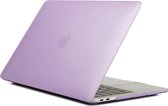 Apple MacBook Pro 16 (2019) Case - Mobigear - Matte Serie - Hardcover - Paars - Apple MacBook Pro 16 (2019) Cover