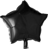 Wefiesta Folieballon Ster Zwart 46 Cm