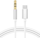 Opline USB-C naar AUX-kabel Omvormer - 1 m - Wit