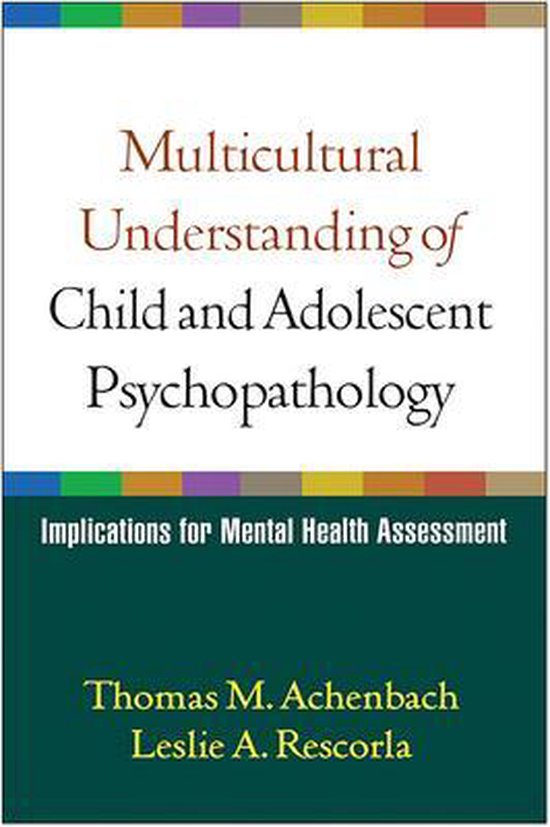 Multicultural Understanding of Child And Adolescent Psychopa ... - cover