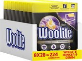 Woolite Zwart, Donker & Denim Wasmiddel met Keratine - 224 Capsules