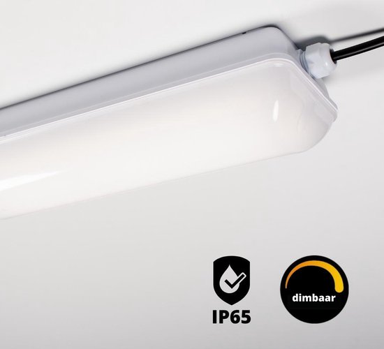 Proventa Dimbare LED TL Armatuur voor vochtige buitenruimtes - IP65 - 30 cm  | bol.com