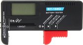 Digitale batterij tester - Battery tester - Batterij meter - Digitaal - Zwart