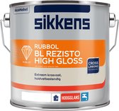 Sikkens Rubbol BL Rezisto High Gloss Ral 6003 Olijfgroen Groen - 2,5 liter- Lakverf - Dekkend - Binnen en buiten - Zijdeglans -