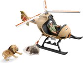 Schleich Farm World - Helikopter dierenredding - Speelfigurenset - Kinderspeelgoed voor Jongens en Meisjes - 3 tot 8 jaar - 9 Onderdelen