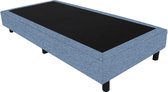 Bedworld Boxspring 100x200 - Waterafstotend grof - Licht blauw (P73)