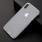 Ultra Dun Backcover Hoesje voor iPhone X/10/XS - Wit - iPhone X/XS hoesje - Dun hoesje iPhone X/XS