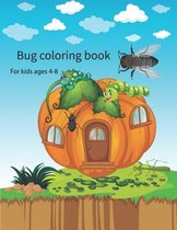 Bug coloring book for kids ages 4-8