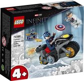 LEGO Marvel Avengers 4+ Captain America Hydra Confrontatie - 76189 - Blauw