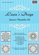 Kaartborduurpakket - Summer Mandalas Kit