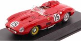 De 1:43 Diecast Modelcar van de Ferrari 290S Spider #15 van de 12H Sebring in 1957. De coureurs waren Gregory en Brero. De fabrikant van het schaalmodel is Art-Model. Dit model is alleen online verkrijgbaar