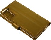Made-NL Samsung Galaxy S21 Plus Handgemaakte book case Groen hoesje
