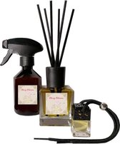 Huisparfum Set Cherry Blossom - Geurverspreider - Geurolie - Huisparfum - Geurstokjes - Diffuser - Geur aroma - Interieurparfum - Luchtverfrissers - Reukstof - Parfum - Aromatherap