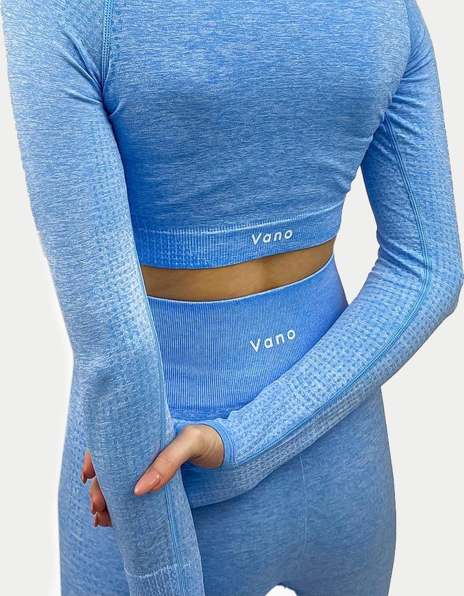 VANO WEAR Sportoutfit / fitness kleding set voor dames / fitness legging +  sport top | bol.com