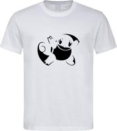 Wit T-Shirt “ Pokemon / Squirtle “ print Zwart Size M