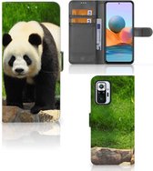 Telefoontas Xiaomi Redmi Note 10 Pro Hoesje Panda