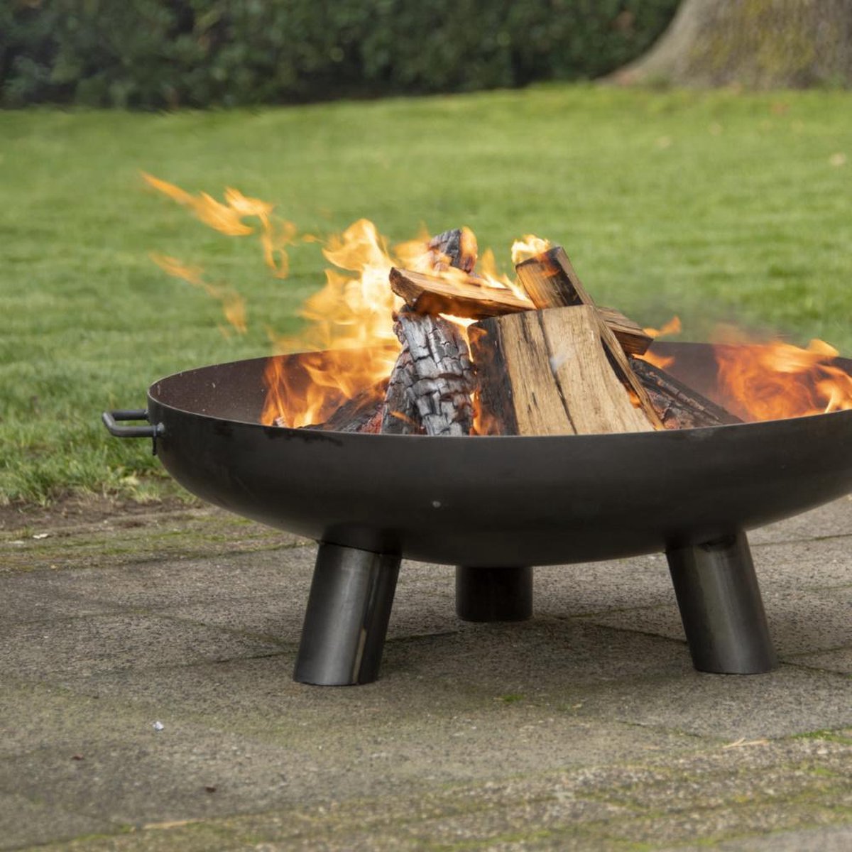 Esschert Design Steel Fire Bowl 80 cm - Black
