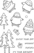 Sweater Weather Clear Stamps (JD085) (DISCONTINUED)