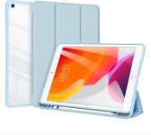 Dux Ducis - Tablet hoes geschikt voor Apple iPad 10.2 2019/2020 - Toby Series - Tri-Fold Book Case - Blauw