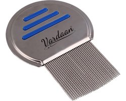 Vardaan Luizenkam - Neten Kam - Luizen kam - Neten verwijderaar - Luizen verwijderaar - RVS - Duurzaam - Comfortabel grip - Netenkam