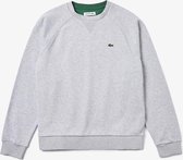 Lacoste Dames Trui - Silver Chine/Green - Maat 38