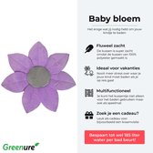 Bad bloem Greenure -  Baby Bloem  - waskbak badje - Badkussen - Veilig - Badkussen voor baby’s - Duurzaam - 100% Polyester - babyshower - babybad - babybadje - hygiënisch - wasbak