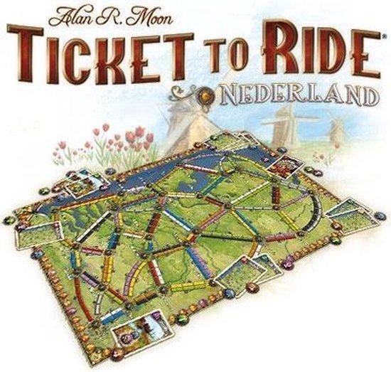 Ticket to Ride Nederland - Uitbreiding - Bordspel - Days of Wonder
