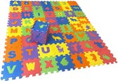 IsoTrade – Speelmat Baby – Speelmat Foam – ABC Speelmat - Vloerpuzzel Foam – 72 stukken