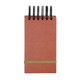 Notepad Small - Brick Red