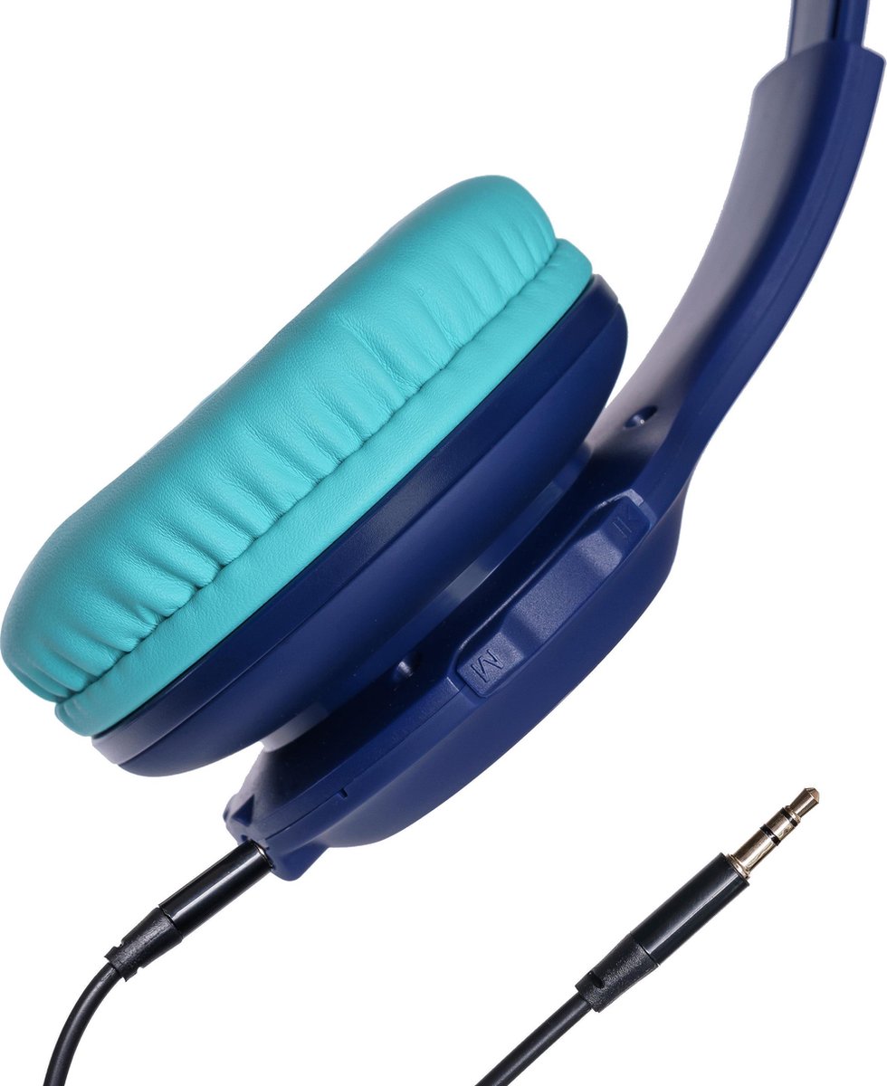 PowerLocus PLED Draadloze Koptelefoon Kinderen Blauw - afbeelding 3