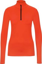 Bogner 5488 Margo2 dames ski pulli met rits oranje